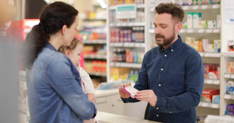 Pharmacists in Drugstore