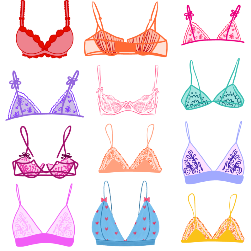 Image showing mulitple bras
